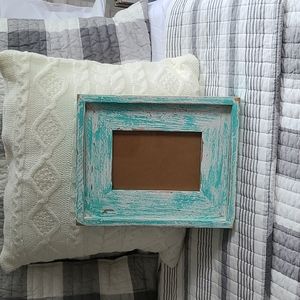 Rustic farmhouse wooden frame